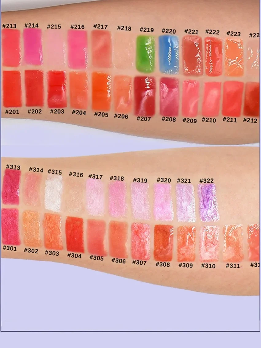 30 Farben Diamant Tube Lip gloss Private Label Pigment wasserdicht langlebig glänzend Make-up benutzer definierte Logo Großhandel Grausamkeit frei