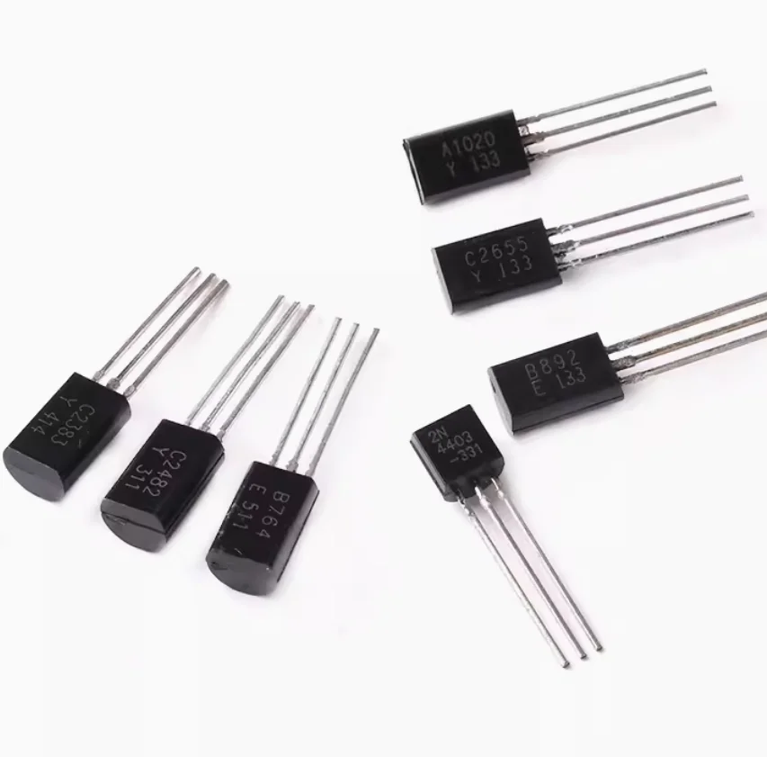 Transistor de inserção direta, 2SC2383, 2SC2482, 2SC2500, 2SC2655, D667, TO-92L, 20pcs