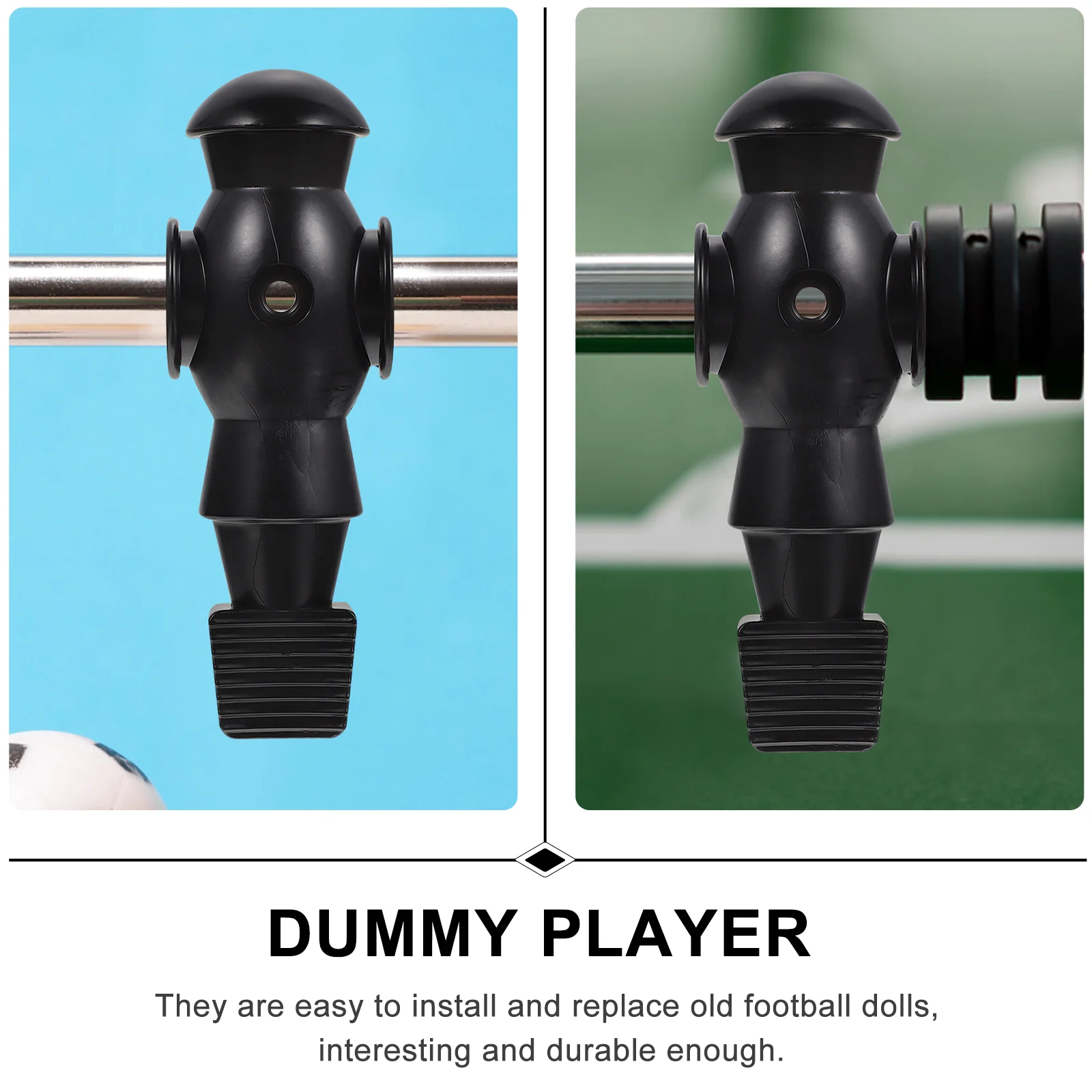 Accesorios para jugadores de futbolín, Mini mesa de fútbol, suministros de fútbol, piezas de juego