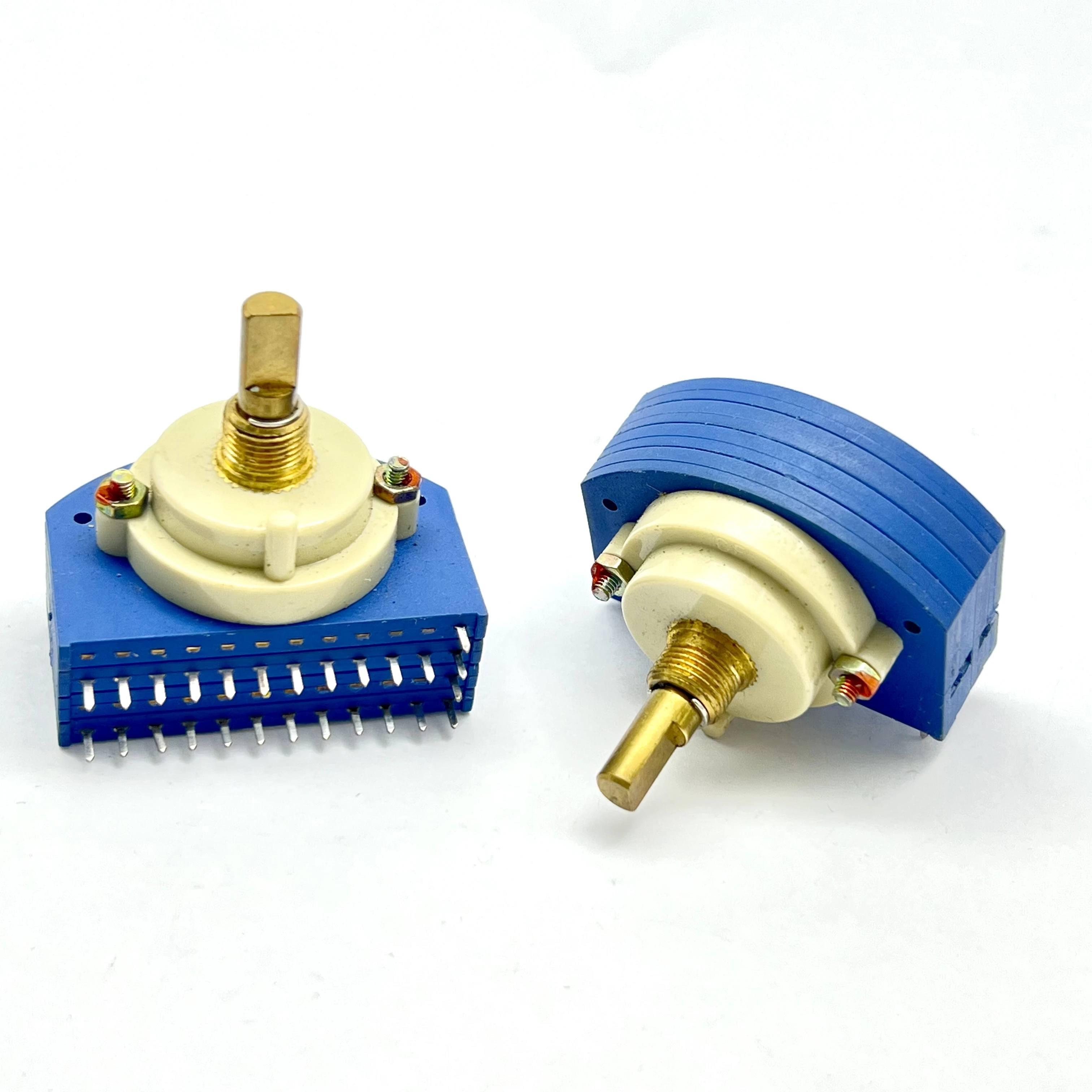 3 PCS Taiwan CF rotary band switch 2 layers 2 knives 12 gears light hand feel shaft length 20MM