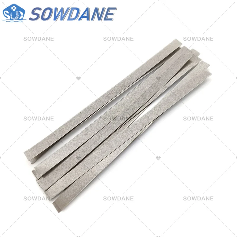 Dental Metal Polishing Stick Strip Single/Double Side of Alumina-Plated Sanding Surface Dentist Whitening Materials