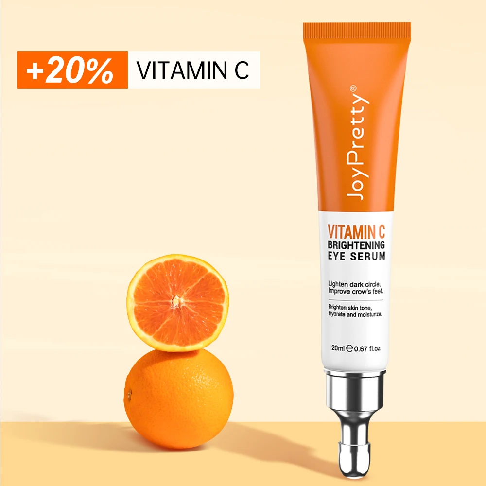 

Vitamin C Anti Dark Circles Eye Cream Eye Bags Removal Moisturizing Hydrating Eye Serum Skin Care Beauty Health Cosmetics