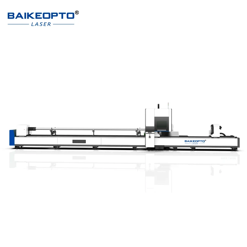 Fiber Tube Laser Cutting Machine, Steel Tube and Plate Pipe, Low Cost