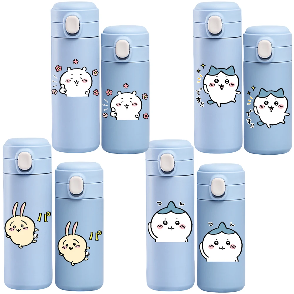 Chiikawas Hachiware Usagi Thermos Cup Anime Cartoon Cute Portable Water Bottle 304 Stainless Steel Insulated Water Cups