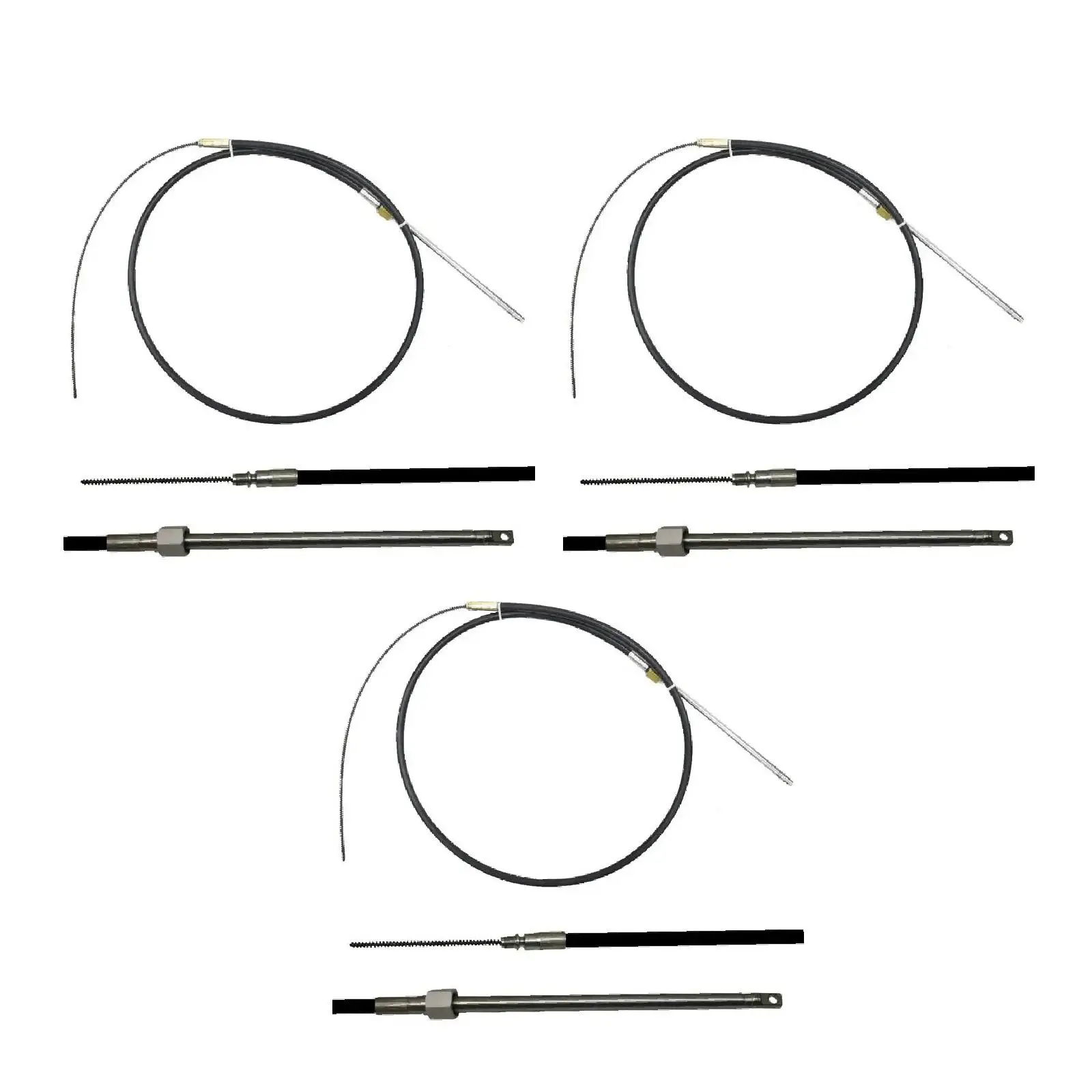 Aqmm5813 Lightweight Steering Cable for Outboard Interior Parts Up to