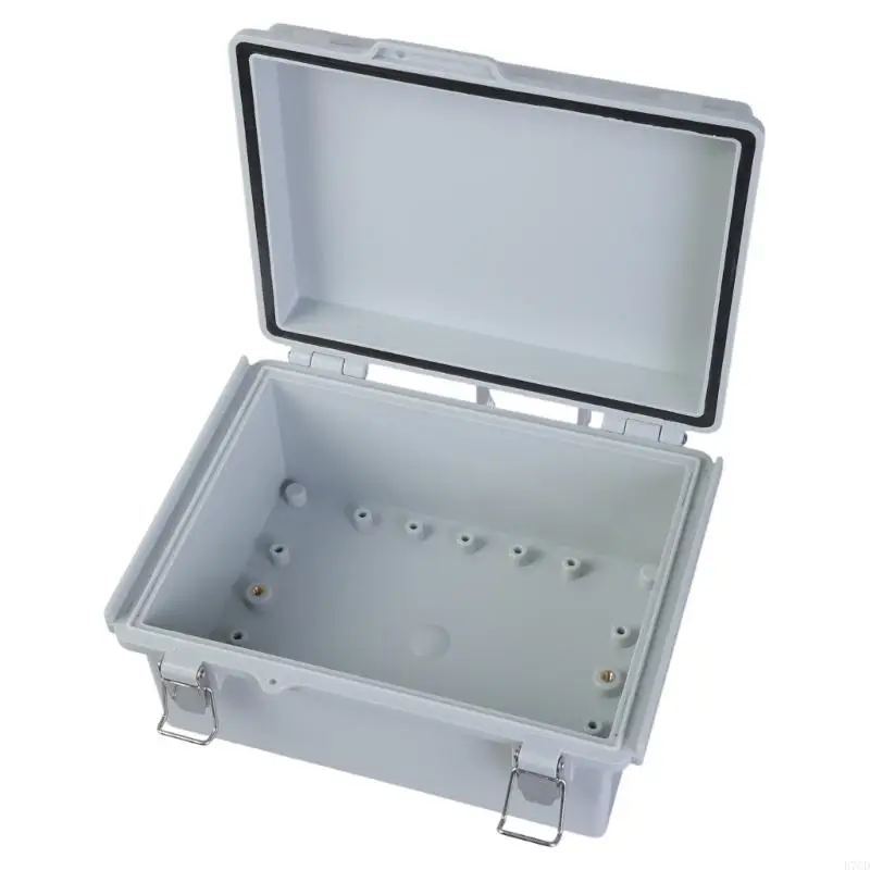 E7CD Waterproof Outdoor Electrical Box Convenient Accessible Outdoor Enclosure Weatherproof Dustproof Cover Simple Install