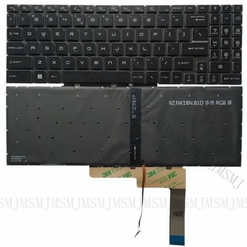 ss-for-msi-raider-ge68hx-13vf-vector-gp68hx-16-hx-14vfg-ms-15m1-ms-15m2-us-キーボード