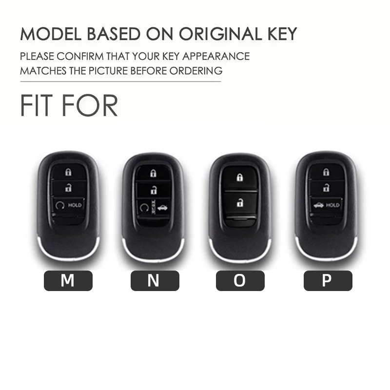 Für Honda 2022 2023 2024 2025 Für Civic Für Accord Für CR-V Für HR-V Für Pilot Schlüsselhülle Schlüsselanhänger Zubehör – Detail 1
