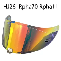 HJC HJ26 Visors for Rpha70 Rpha11  Motorcycle Helmet Visors UV Protection Motorcycle Helmet Accessories