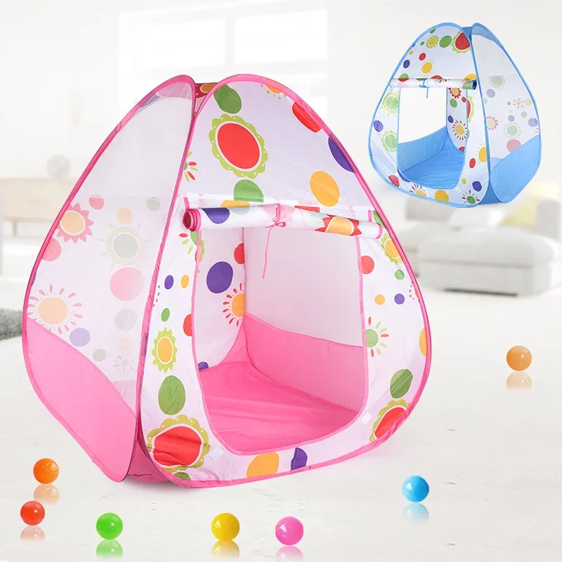 Children'S Pop-Up Game Tent Sunflower Game Indoor And Outdoor Games Tent House Toys, Convenient To Carry Perfect Children'S Gift