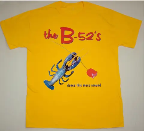 The B-52's B52S Dance This Mess Around Shirt gOLD Unisex S-5XL KY021