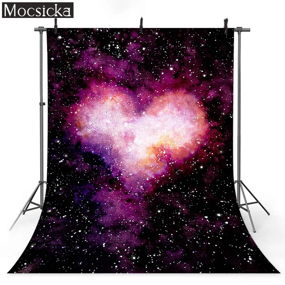 

MOCSIKA Fantasy Starry Sky Love Photography Backgrounds Valentine's Day Wedding Photo Props Professional Photos Studio