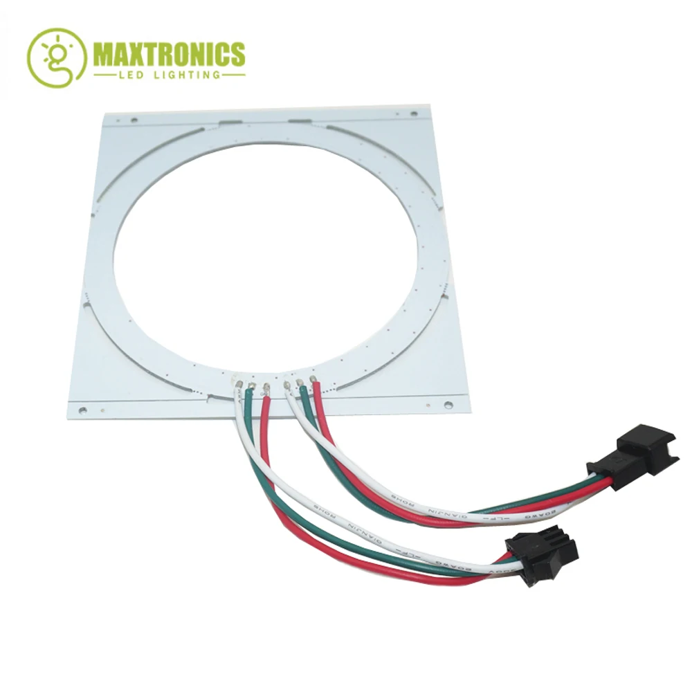 DC5V ws2812b led Pixels Light 16/24/35/45 leds SMD5050 RGB Individual Addressable Ring Round Lamp Development Board for toy cars