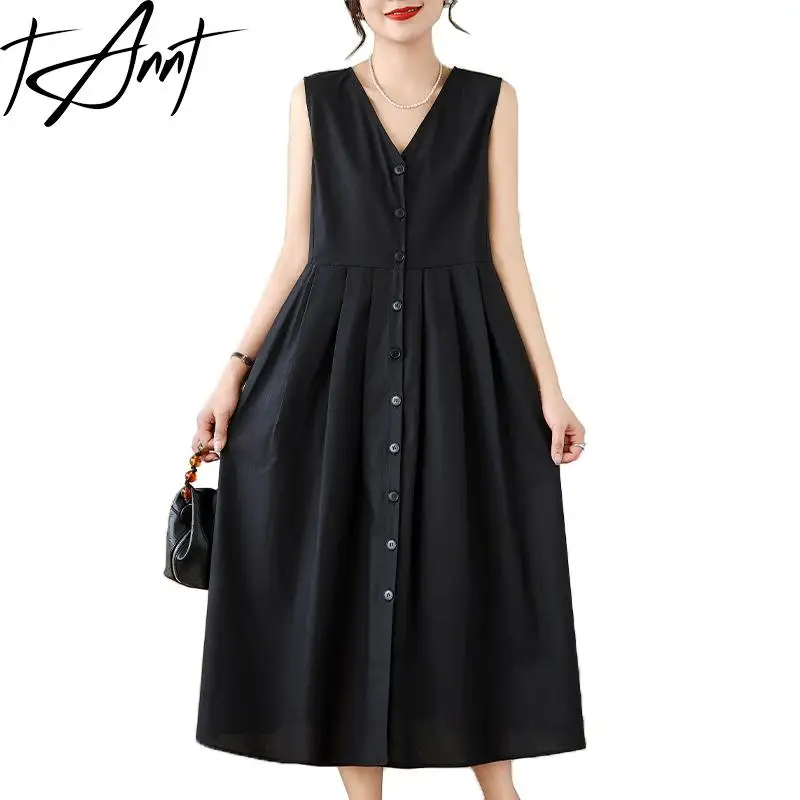 

Женское платье без рукавов, с V-образным вырезом