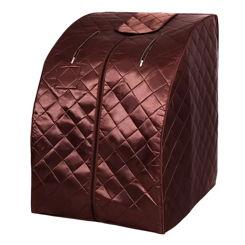 Infrared Sauna Slimming Negative Ion Detox Therapy  Personal Fir Sauna Jade Heating Foot Pad Folding Chair