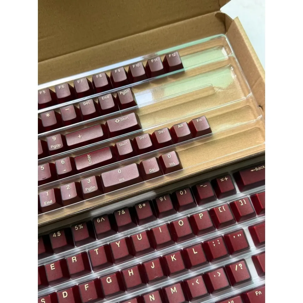 

Совершенно новый колпачок A48, для 61, 87, 104, непрозрачные игровые аксессуары, колпачки для механической клавиатуры, спереди, с вырезом в штучной упаковке, эргономичный подарок