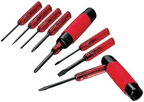 ANEX Screwdriver Set 8Pcs with Box Replaceable Phillips & Slotted Screwdriver Bit and Japan  Handle No.5700/5800/6880/6900 view 6
