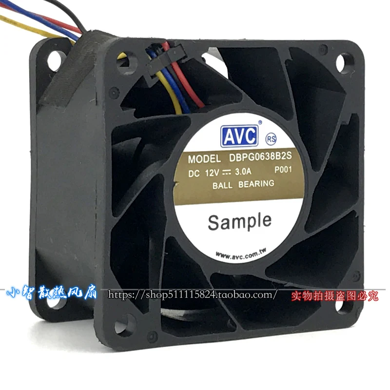 ORIGINAL DBPG0638B2S 12V 3.0A 6038 60*60*38mm NEW COOLING FAN RADIATOR