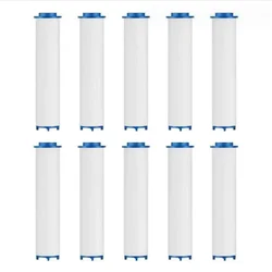 Vervanging Douchekop Katoen Filter Set Waterzuivering Verwijderen Chloor/Fluoride/Hard Water Voor Douche Water Reiniging