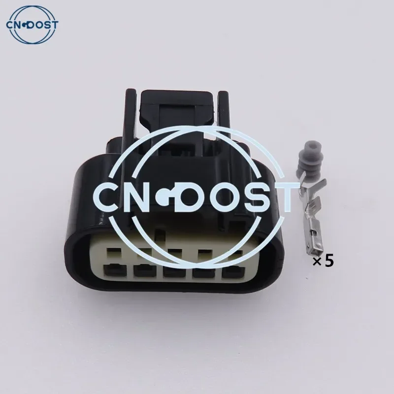 

1 Set 5 Hole Waterproof Socket Housing Connector Plug 11904 AC Assembly For Toyoya 7283-5529