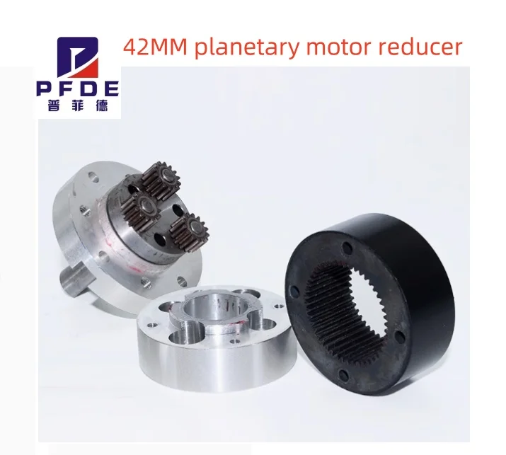 Reductor de motor planetario de 42MM, caja de cambios de precisión, transmisión totalmente metálica, par grande, se puede equipar con motor 795/775