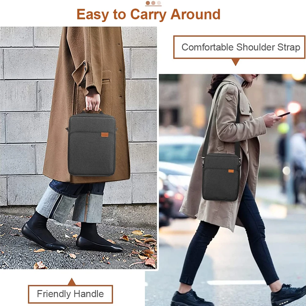 Portable Pouch For iPad Pro 12.9 11 iPad 9th 8th Air 4 5 Generation Bag For Samsung Galaxy Tab S9 S8 S7 Plus Tablet Sleeve Bag