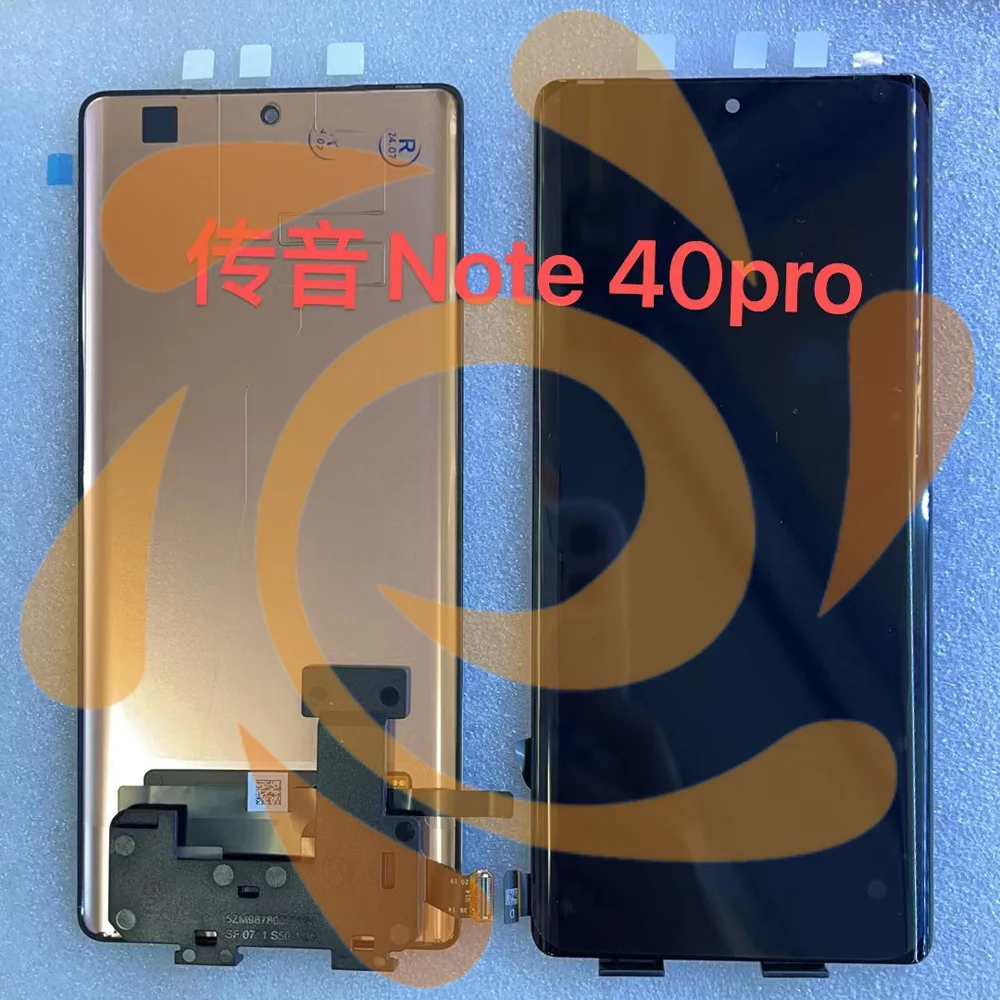 100% Tested AMOLED For Tecno Infinix Note 40 Pro LCD Display Touch Screen Digitizer For Tecno Note40 Pro LCD Screen Repair Parts