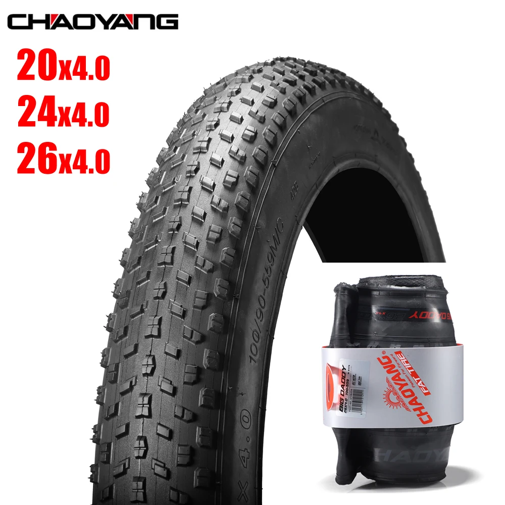 Chaoyang 20x4.0 24x4.0 26x4.0 bicycle fat tire 26inch 24inch