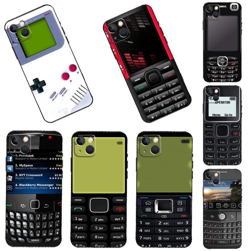 

Retro mobile phone Cover For Xiaomi 14T 11T 12T 13T Pro 13 14 15 Ultra POCO X7 Pro X5 F5 F6 M6 X6 Pro Case