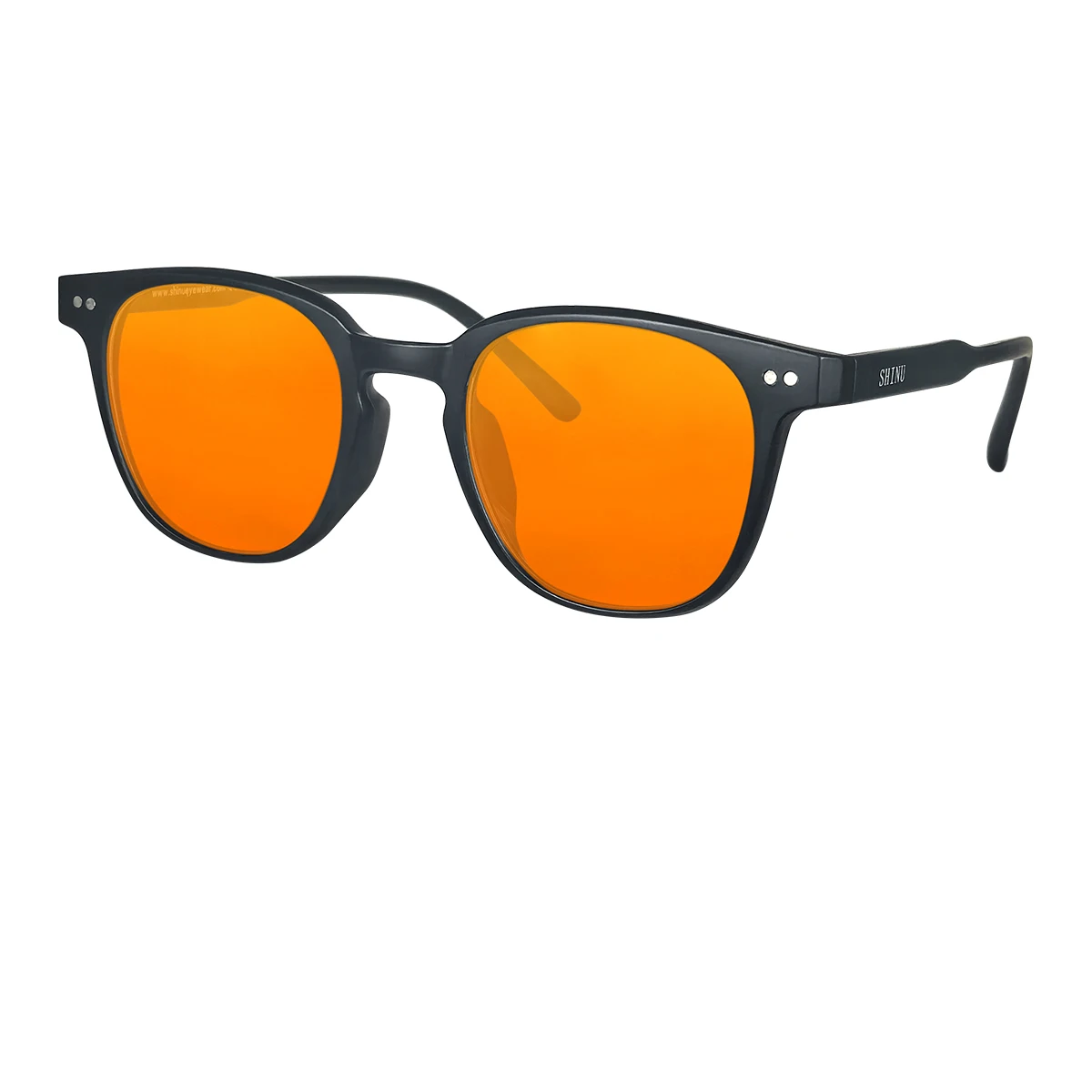 SHINU Blue Light Blocking Glasses Red/Orange 5