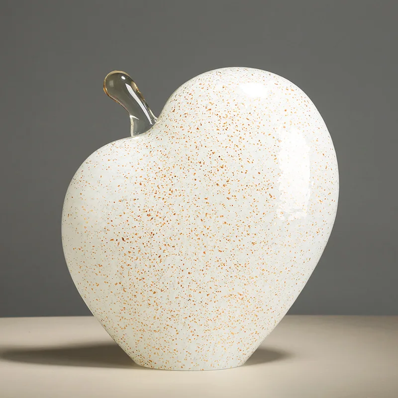 CX light luxury simple apple glazed ornament creative living room modern living room wine cabinet entrance decoration