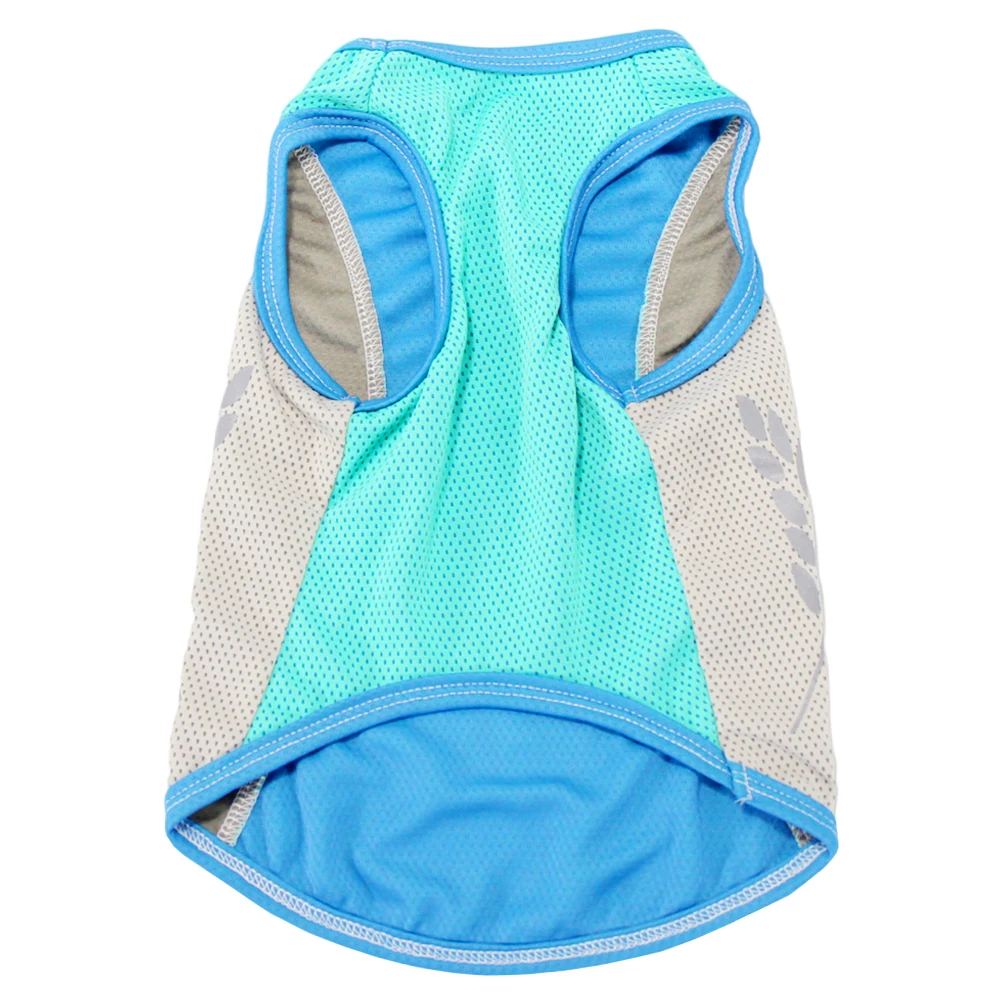 

Dog Vest Small Clothes Shirts Pet Summer Comfortable Polyester Wear-resistant Puppy Cooling Clothing