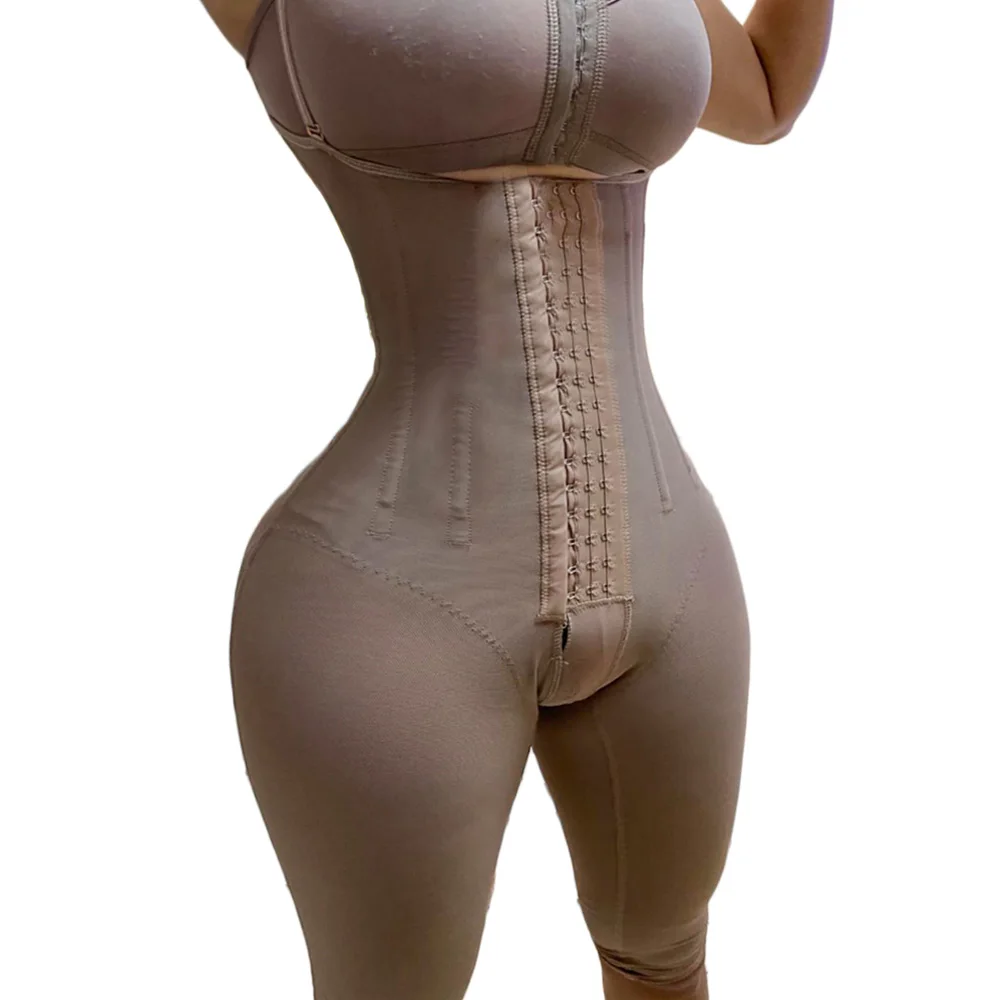 high compression Women shapewear Fajas Colombianas Corrective Girdle Tummy Control Post Liposuction BBL Slimming Waist Belt