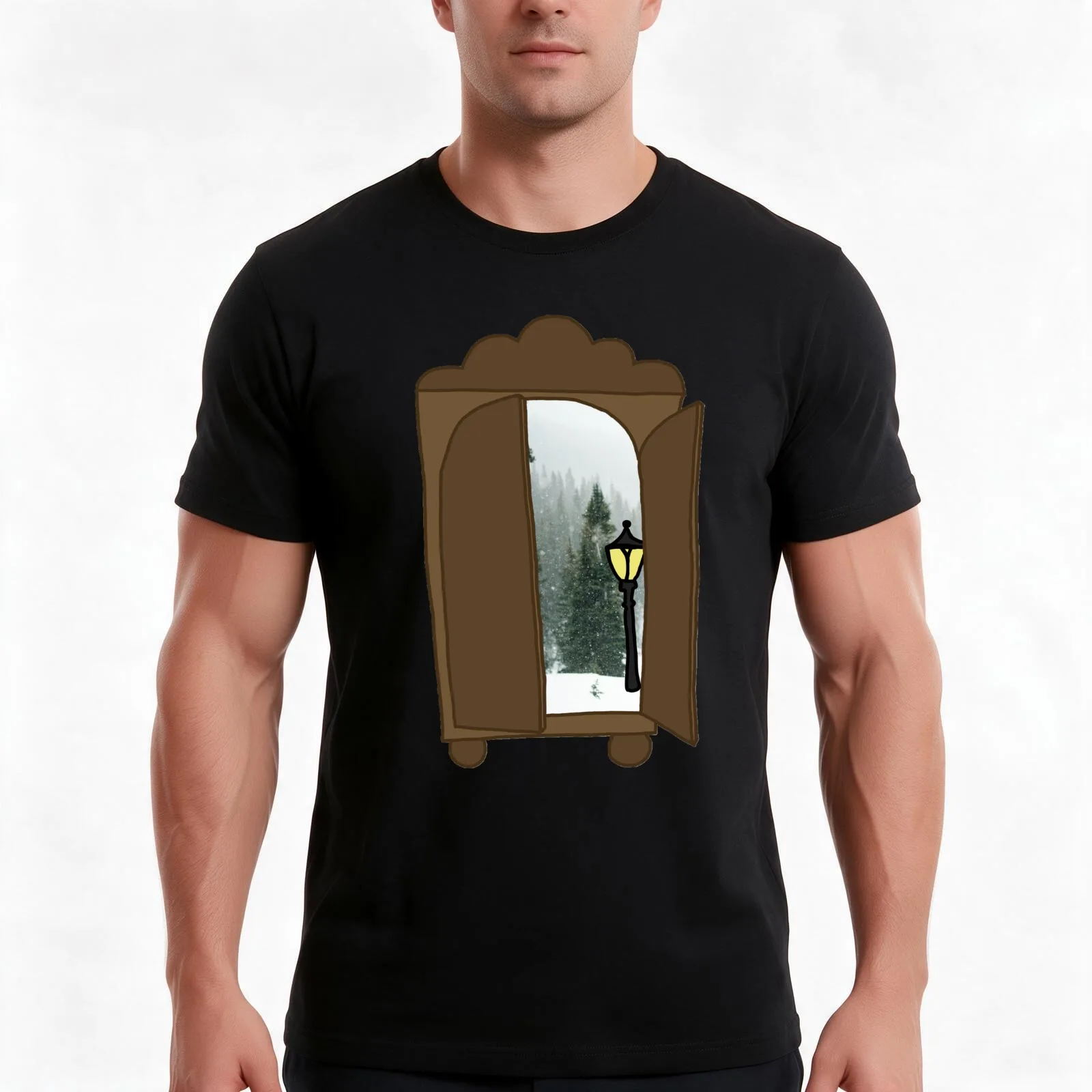 Explore the Wardrobe T-Shirt, Summer Casual Cotton Tee, Oversized Streetwear Tops, Vintage Graphic Print, Loose Fit Short Sleeve