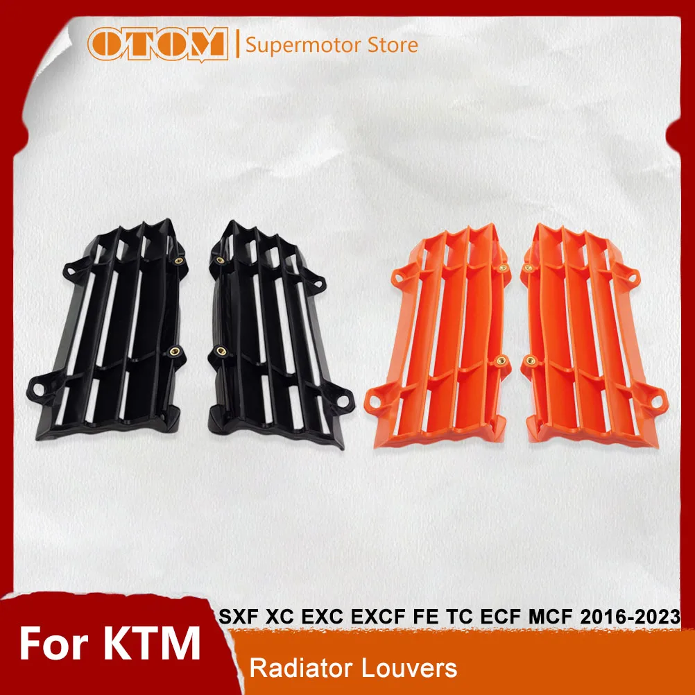 Motorcycle Accessories Radiator Louvers Water Cooling Protector Cooler Guard For KTM HUSQVARNA GASGAS SXF XCF EXC EXCF 2016-2023