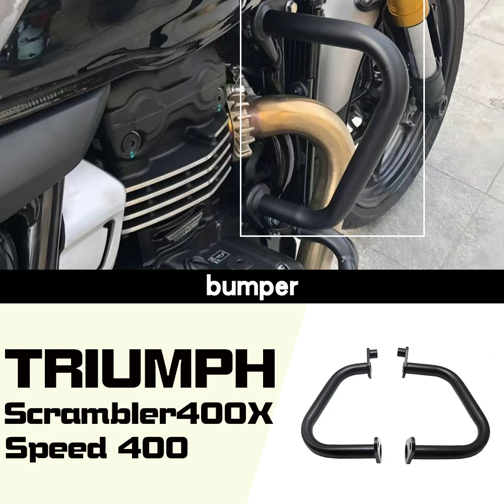 

Защитный бампер для мотоцикла и аксессуары для предотвращения падений для Triumph Scrambler 400X Speed400