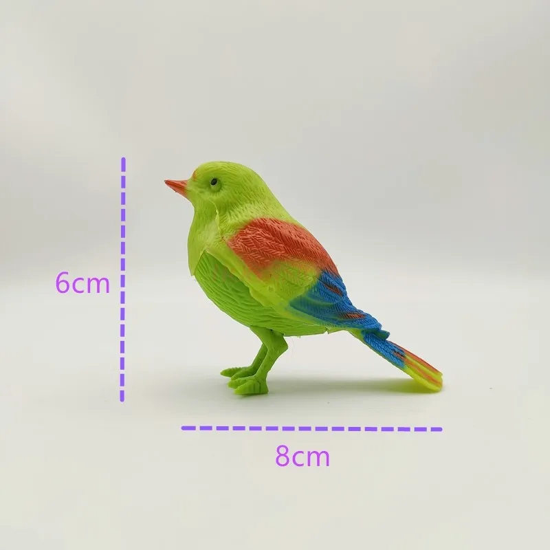 음성 제어 유도 새 시뮬레이션, 발성법, 전기 새 모델, 창의적인 장난감 장식, 2 개