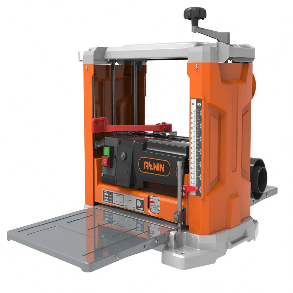 Allwin Custom Color Electric Woodworking Thicknesser Surface Benchtop Planer Machine 3mm 3 Max.planing Depth 2pcs 180 Pcs 152mm
