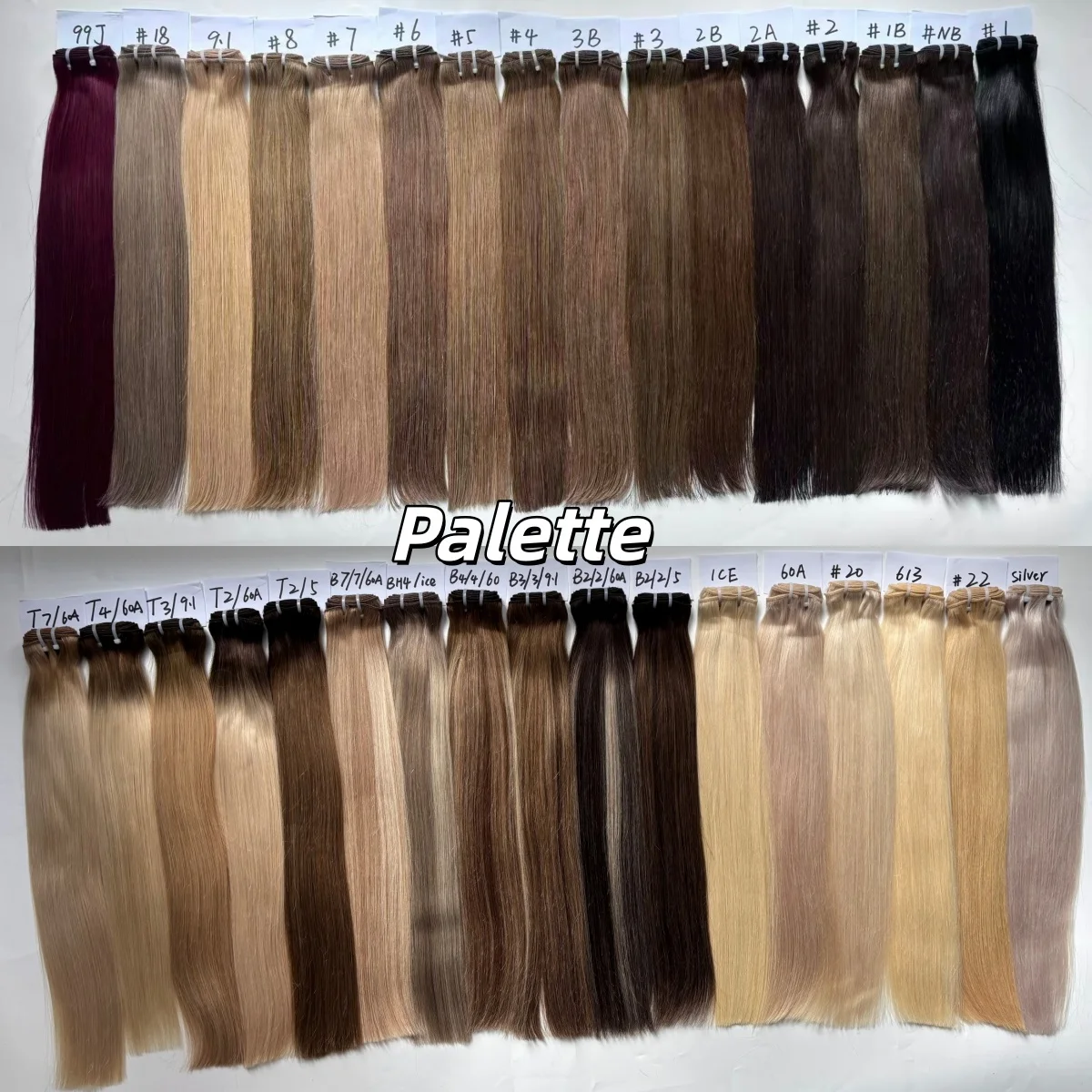

Накладные волосы Genius Weft из натуральных человеческих волос, 15A, 50 г/шт, невидимые вьетнамские пряди для женщин