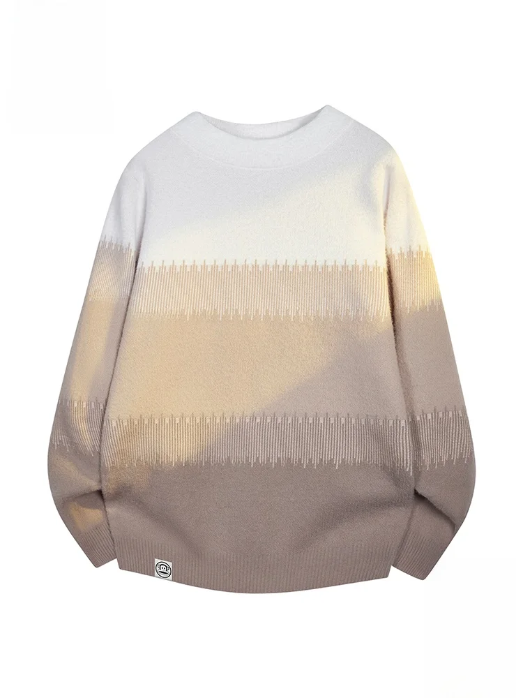 

Мужской вязаный свитер PaulFrank Adient Color свободного кроя с круглым вырезом и длинными рукавами для осеннего сезона