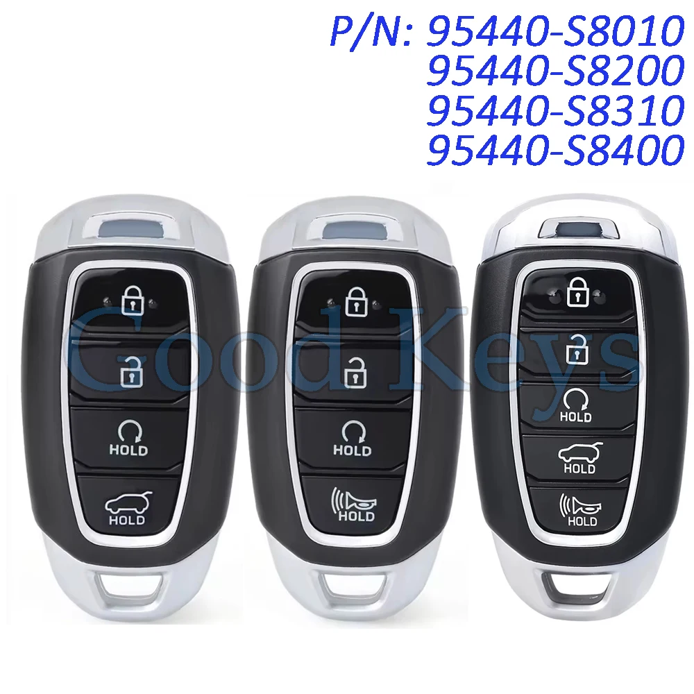 

KEYECU 95440-S8310 95440-S8200 95440-S8010 95440-S8400 Smart Remote Key Fob for Hyundai Palisade 2019 2020 2021 2022 2023 2024