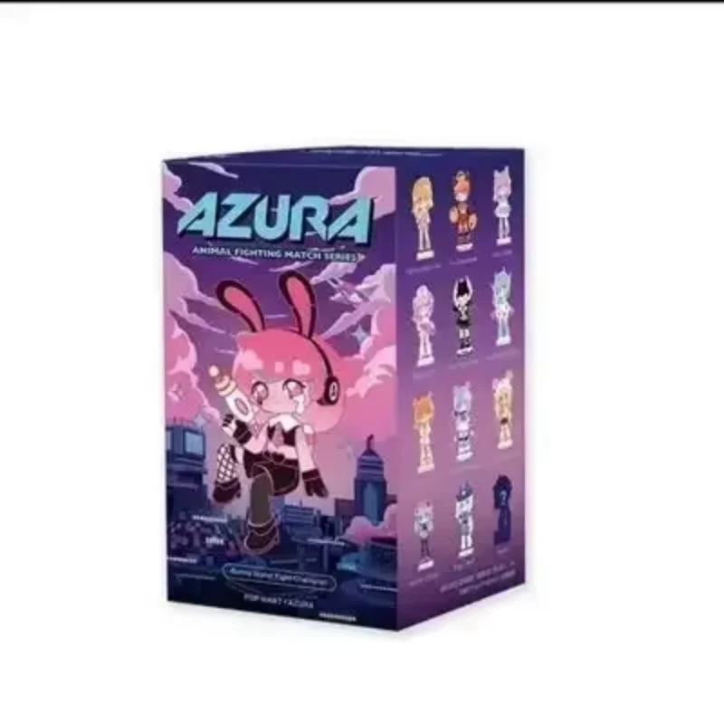 

POP MART Оригинальная серия Azura Animal Sports: Загадочная коробка-сюрприз, коллекционная аниме-фигурка, милая кукла-украшение