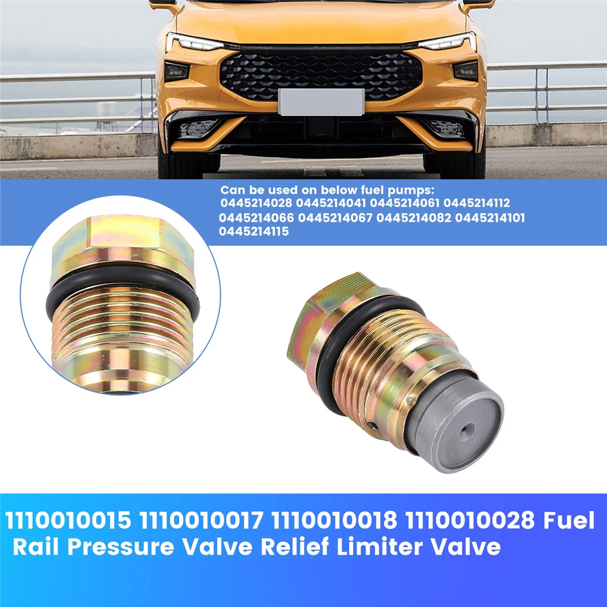 N30R_Fuel Rail Pressure Relief Limiter Valve for DAF FORD KIA VOLVO SUZUKI