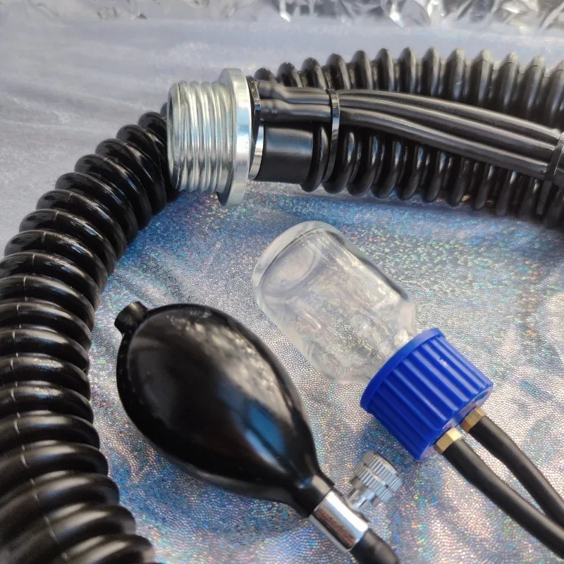 Special airway, metal connector, catheter, gas mask accessories, rubber tube, gas introduction