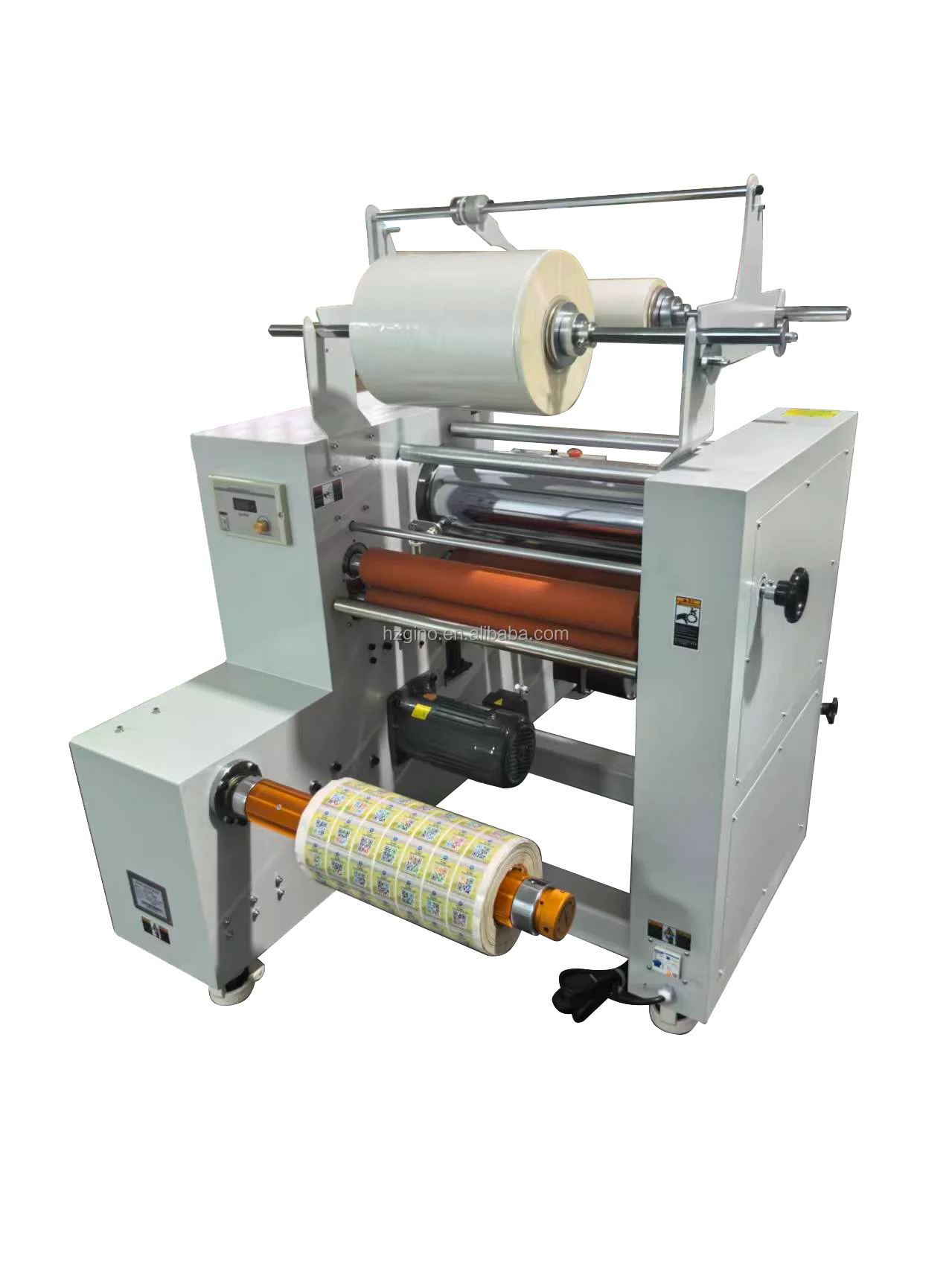 RTR-520 46cm A2 Automatic Roll To Roll Lamination Machine With Automatic Correction System And Air Shaft