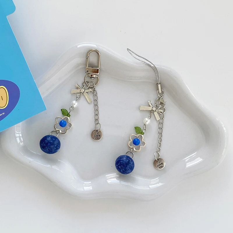 

10 шт. брелок милая черника хлопковая веревка вязание мобильного телефона ремешок с защитой от потери цепочка для мобильного телефона