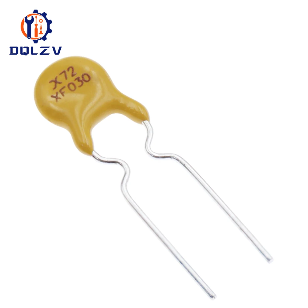 72V 0.3A 300MA PPTC Resettable Fuse RXEF030 XF030 Pitch 5mm