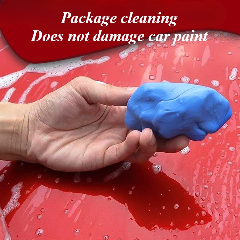 1Pcs Car Cleaning Clay Bar  Car Clean Wash Cleaner Sludge Remove Blue Vehicle Wash Mud Car Cleaning Car Brush Car Accessories