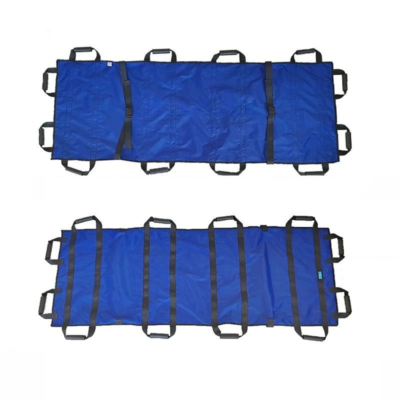 Medical First Aid Stretcher Adjustable Portable Emergency Rescue Soft Rack Thickened Canvas Elderly Patients Paralyzed Transport