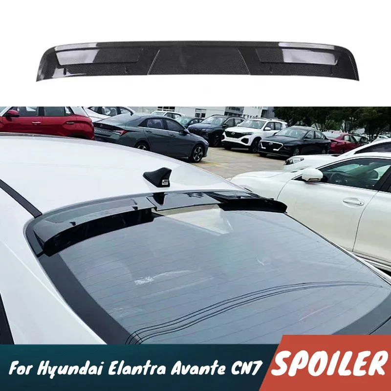 

For 2020-2022 Hyundai Elantra Avante CN7 Car Rear windshield Spoiler Wing Exterior Tuning Accessories Part